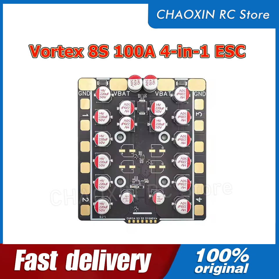 Drone Racing Battery - Vortex 8S 100A 4-w-1 ESC BLS