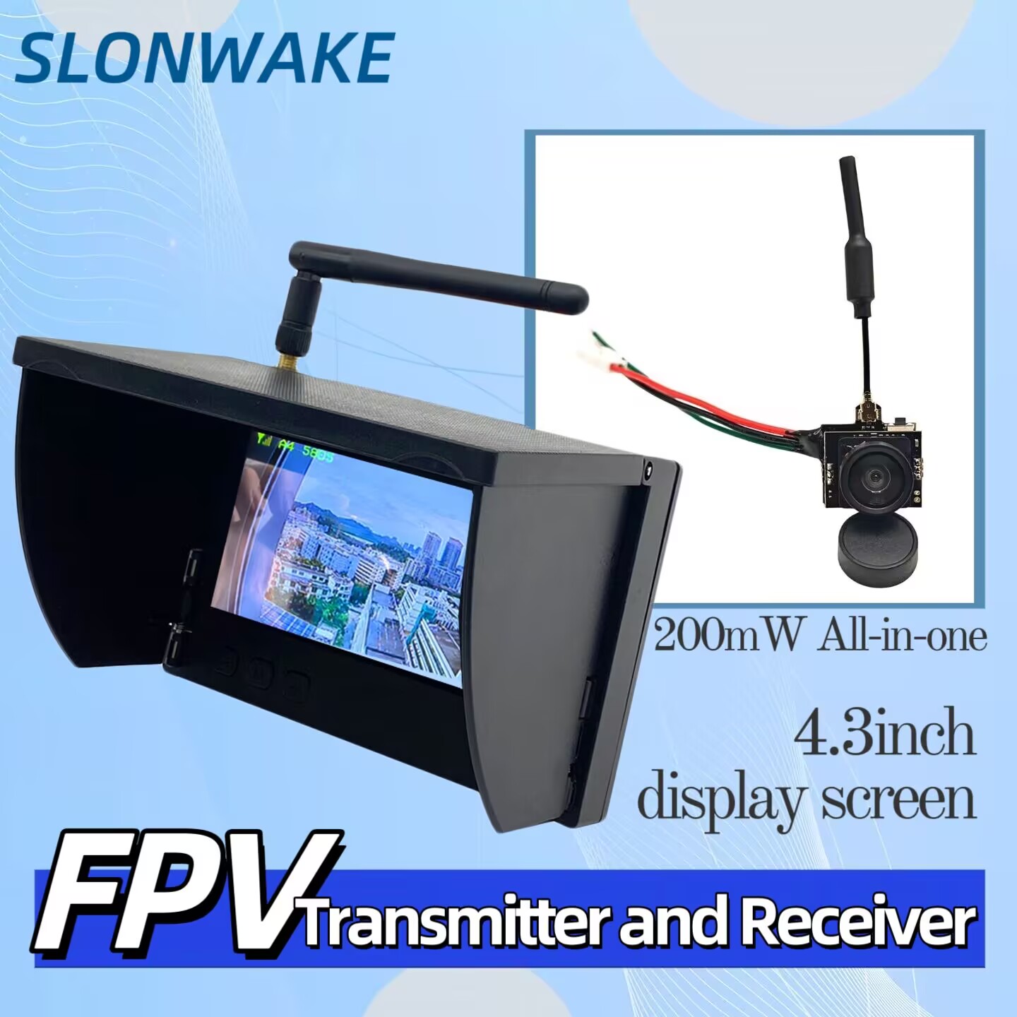 Drone Racing Camera - Kamera do analogowej transmisji wideo SLONWAKE
