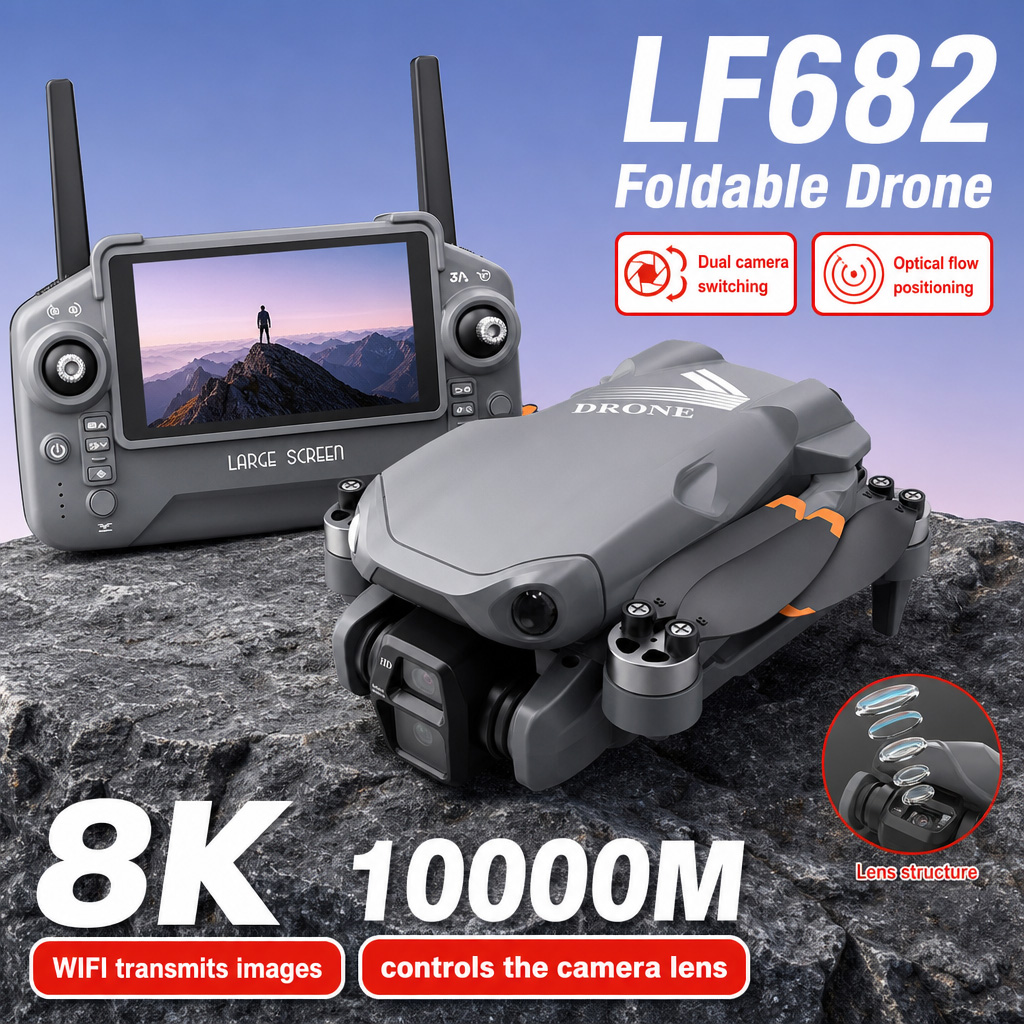 Drone Racing Camera - Zdjęcia lotnicze z drona LF682, 8K