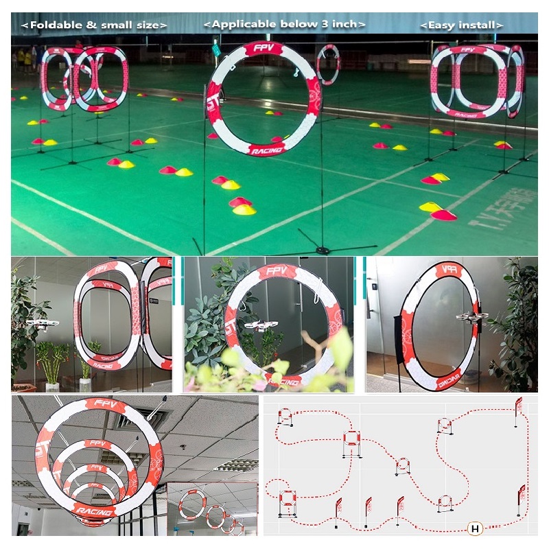 Drone Racing Flag - Bramka celownicza FPV do wyścigów, przeszkody,