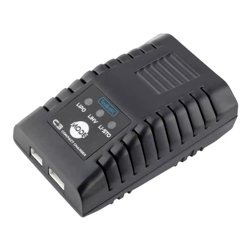 Drone Racing Charger - Ładowarka ToolkitRC C3 Compact 25W Max