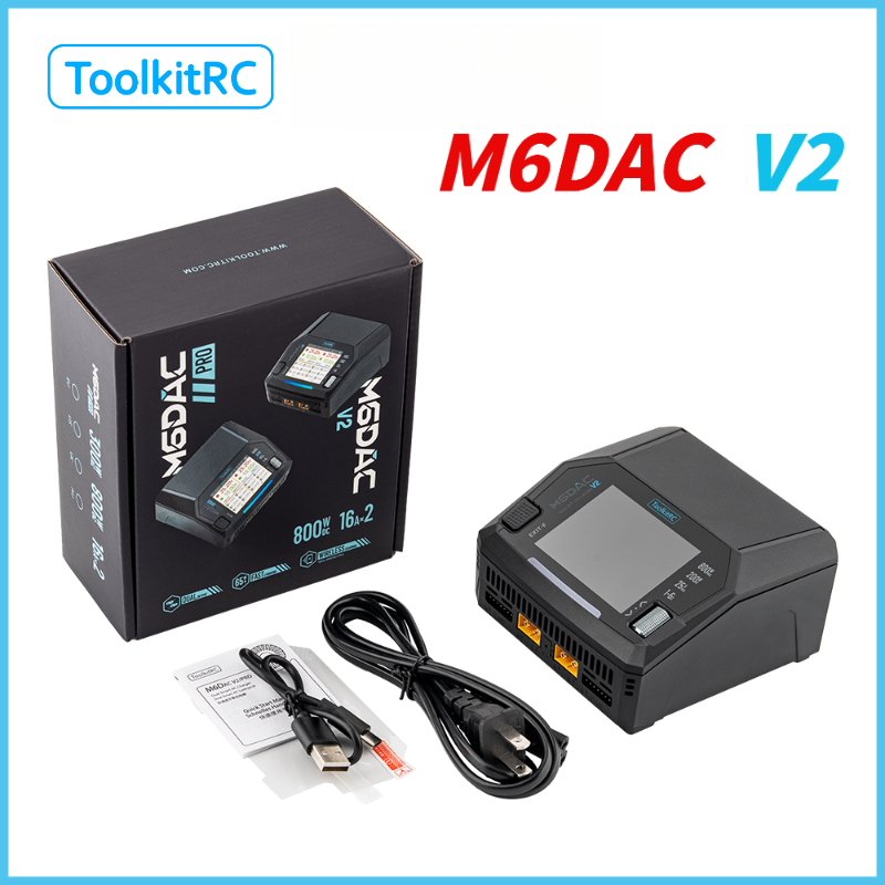 ToolkitRC M6DAC V2 Ładowarka d – Drone Racing Charger recenzja i cena