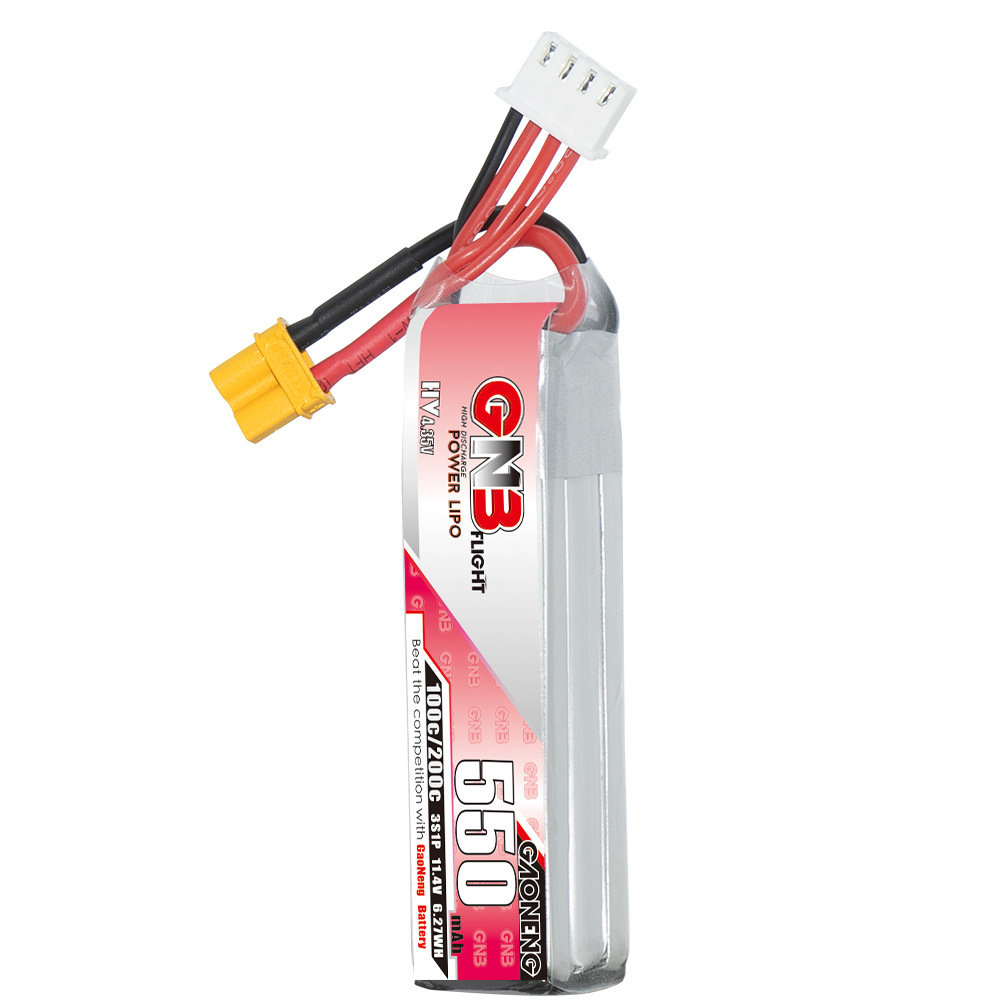 GNB HV 11.4V 550mAh 100C/200C  – Drone Racing Battery recenzja i cena