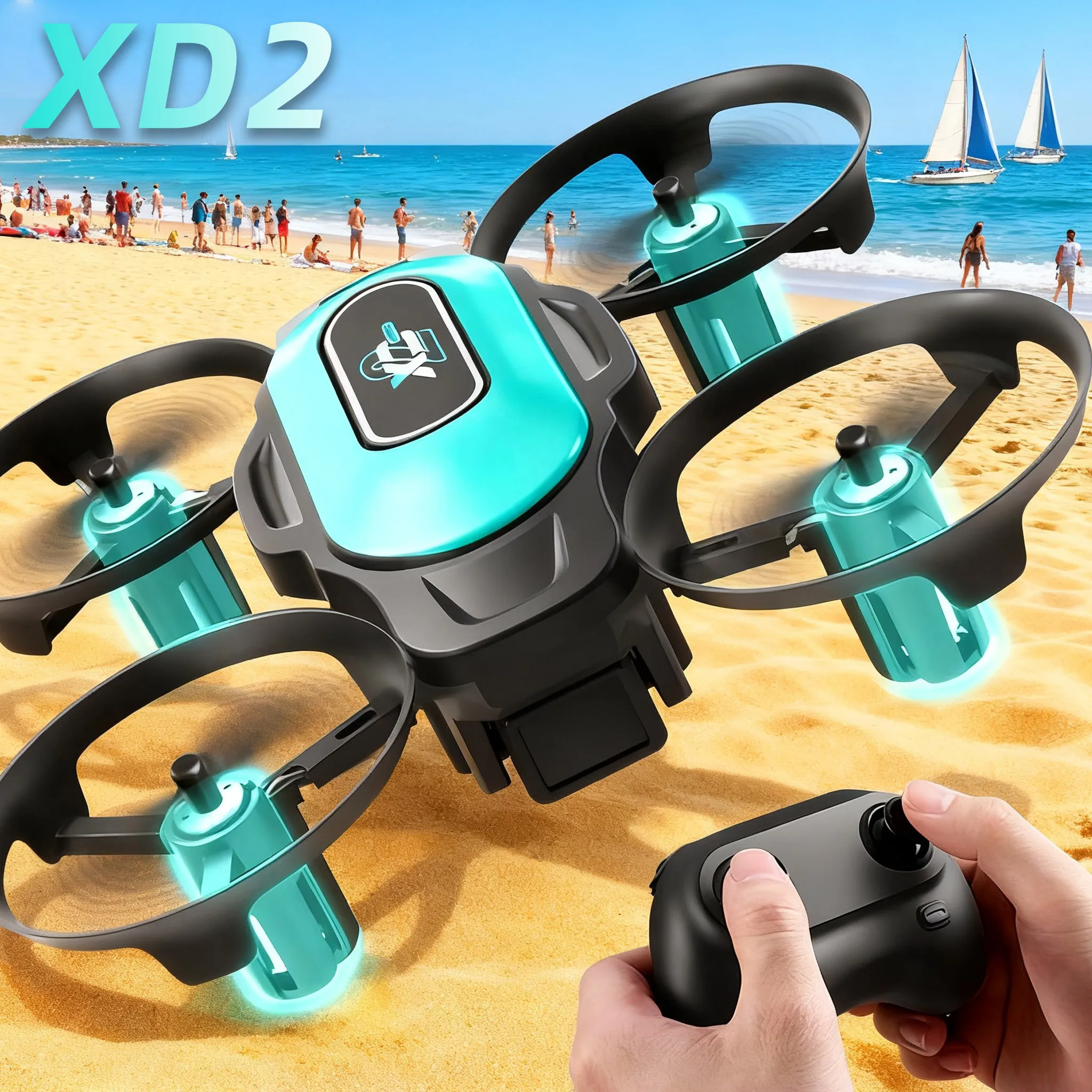 Mini dron XD2, 360 °   Akrobac – Drone Racing Camera recenzja i cena