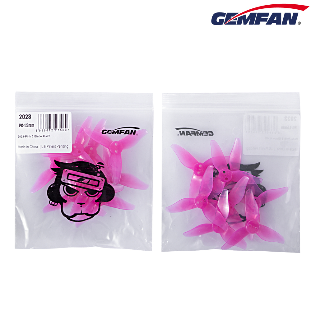 4 pary Gemfan Hurricane 2023 2 – Drone Racing Gate recenzja i cena