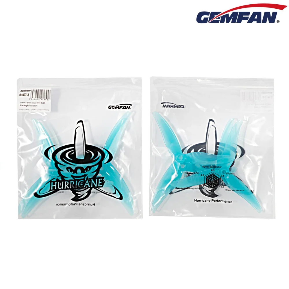 10 Par (10CW + 10CCW) Gemfan J – Drone Racing Propeller recenzja i cena