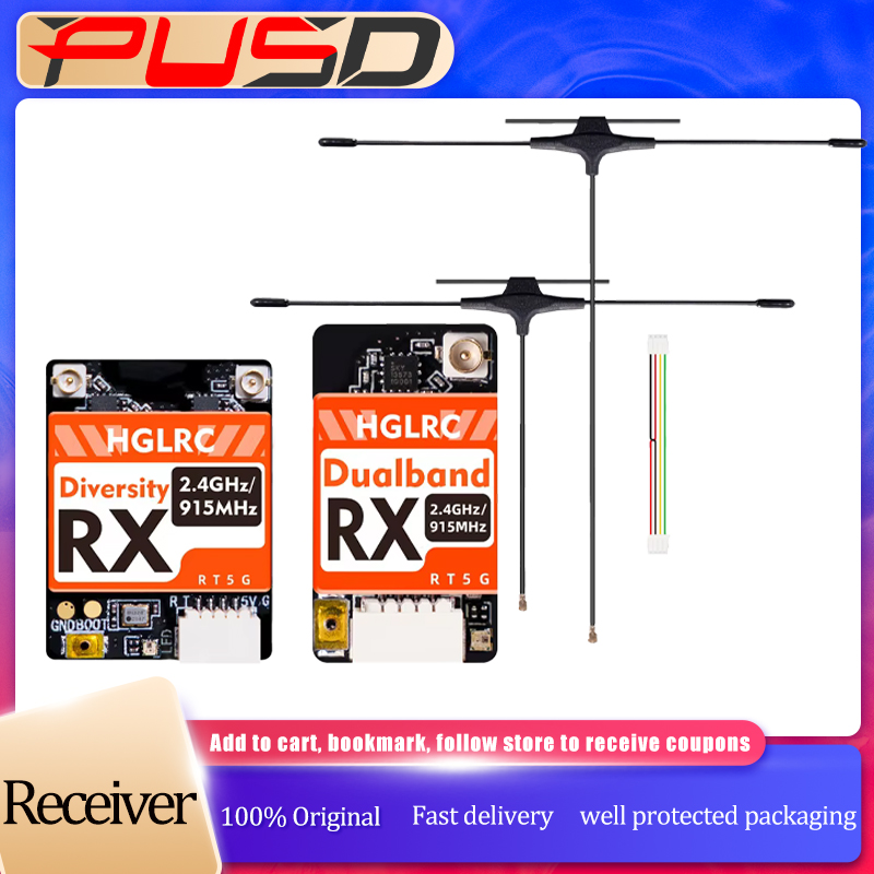 Odbiornik HGLRC Dual-band True – Drone Racing Receiver recenzja i cena