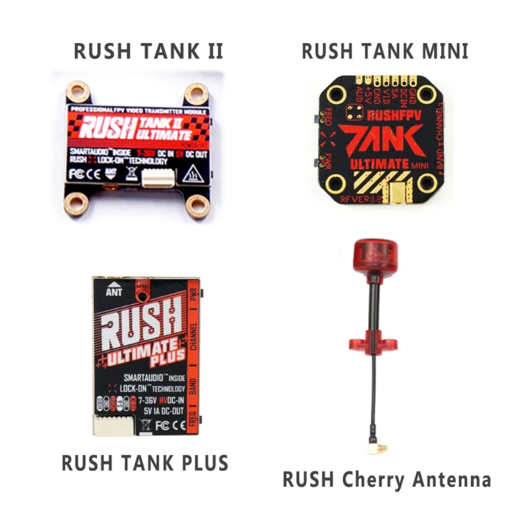 RUSH TANK Ultimate II/Mini/PLU – Drone Racing Antenna recenzja i cena