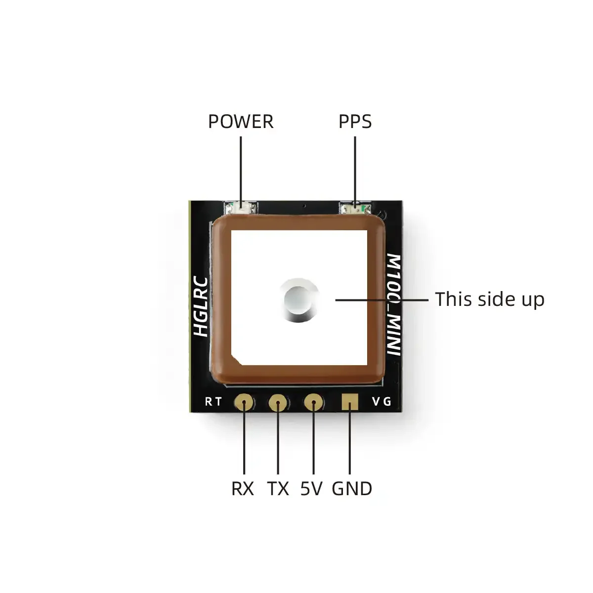 Moduł GPS HGLRC M100 MINI M10  – Drone Racing Flight Controller recenzja i cena