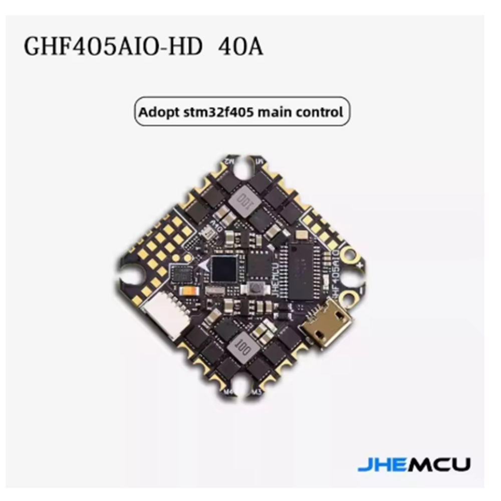 JHEMCU GHF405AIO-HD 40A AIO Ko – Drone Racing Flight Controller recenzja i cena