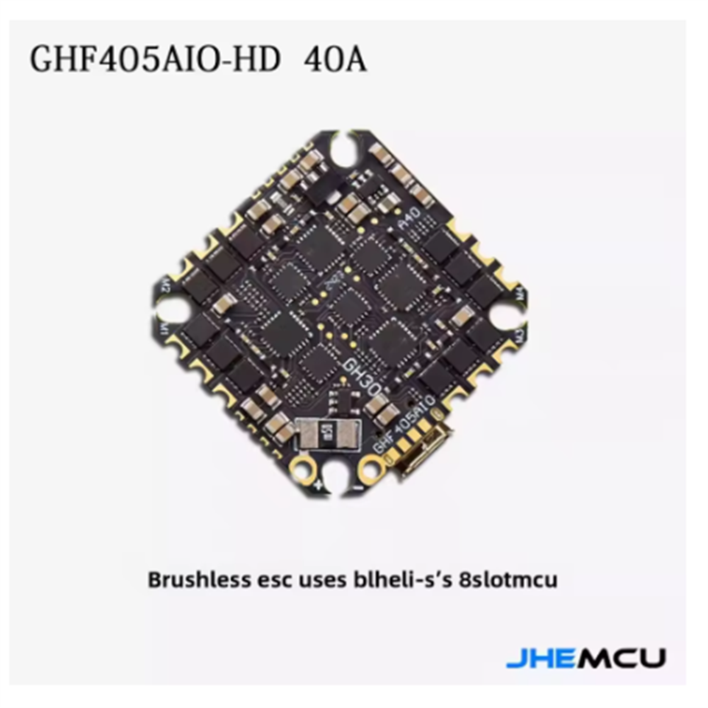 JHEMCU GHF405AIO-HD 40A AIO Ko – Drone Racing Flight Controller recenzja i cena