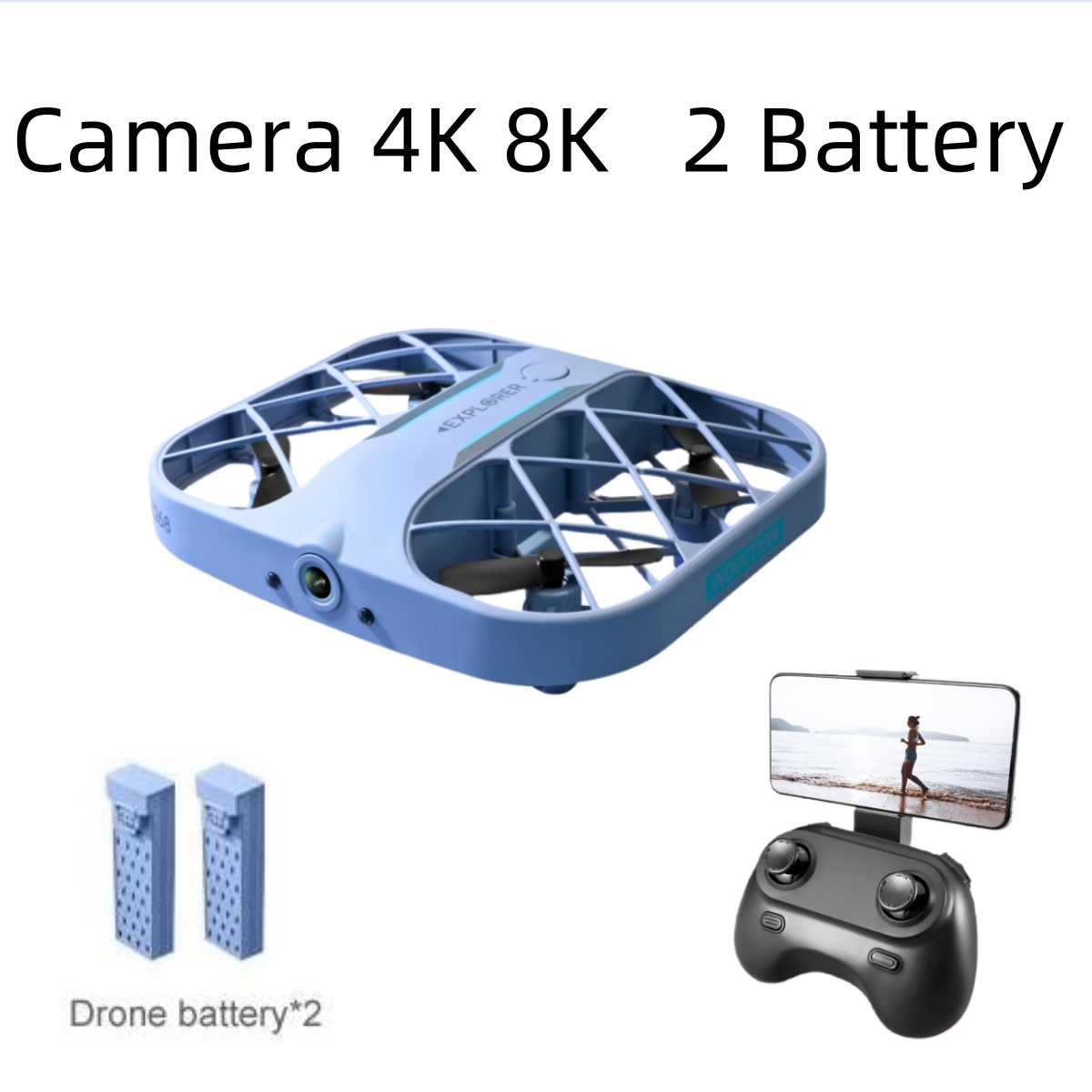 JJRC H107 FPV RC Dron z 2 Bate – Drone Racing Camera recenzja i cena